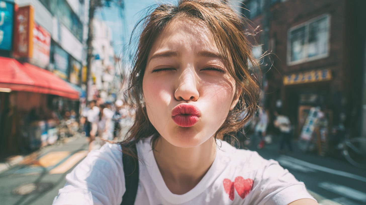 キス顔画像　高知県　高知市　2026年02月22日　キス顔　画像