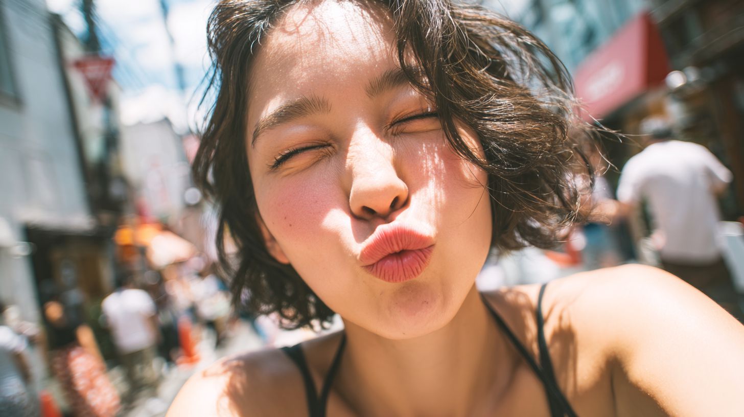 ディープキス画像　愛知県　知立市　2026年02月23日　キス顔　画像