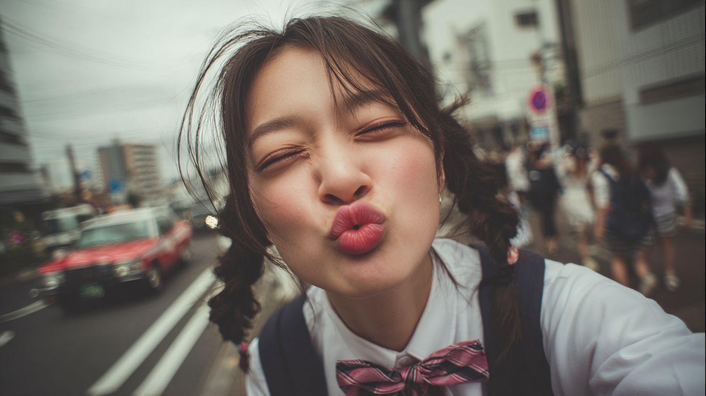 キス顔画像　東京都　杉並区　2026年03月11日　キス顔　画像