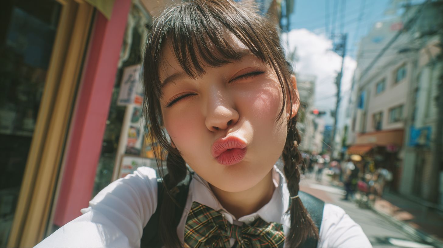キス顔画像 兵庫県 三木市 2026年04月08日 ディープキス 画像