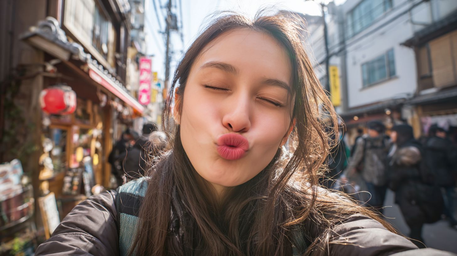 ディープキス画像　三重県　伊賀市　2026年04月21日　キス顔　画像