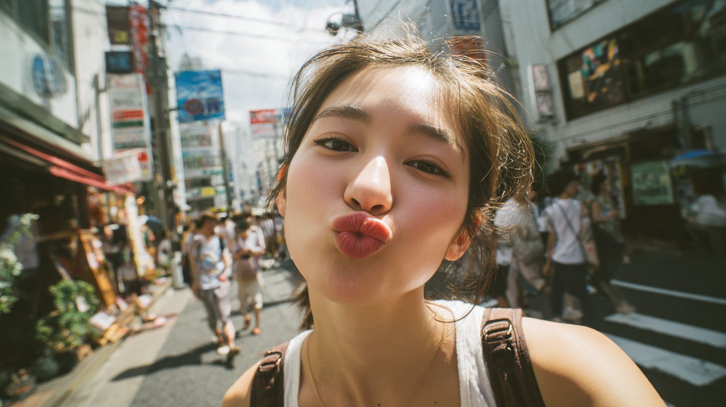 キス顔画像　東京都　足立区　2026年05月07日　キス顔　画像