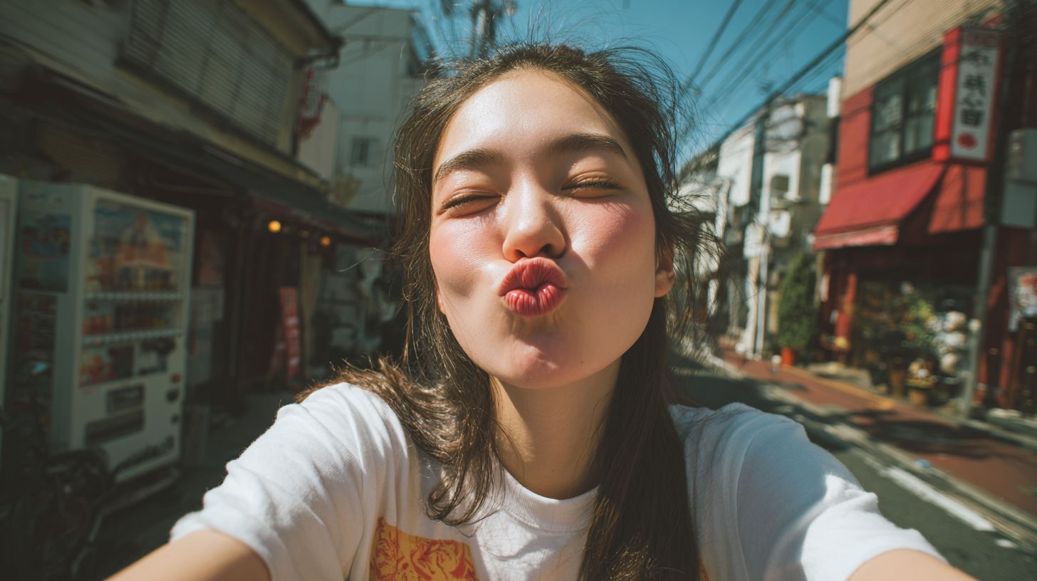 キス顔画像　大阪府　松原市　2026年06月13日　ディープキス　画像