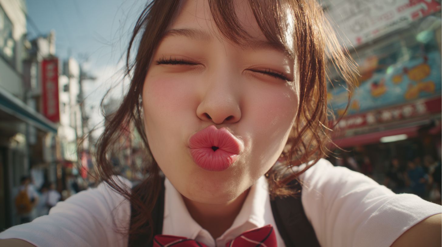 キス顔画像　大阪府　吹田市　2026年08月15日　キス顔　画像