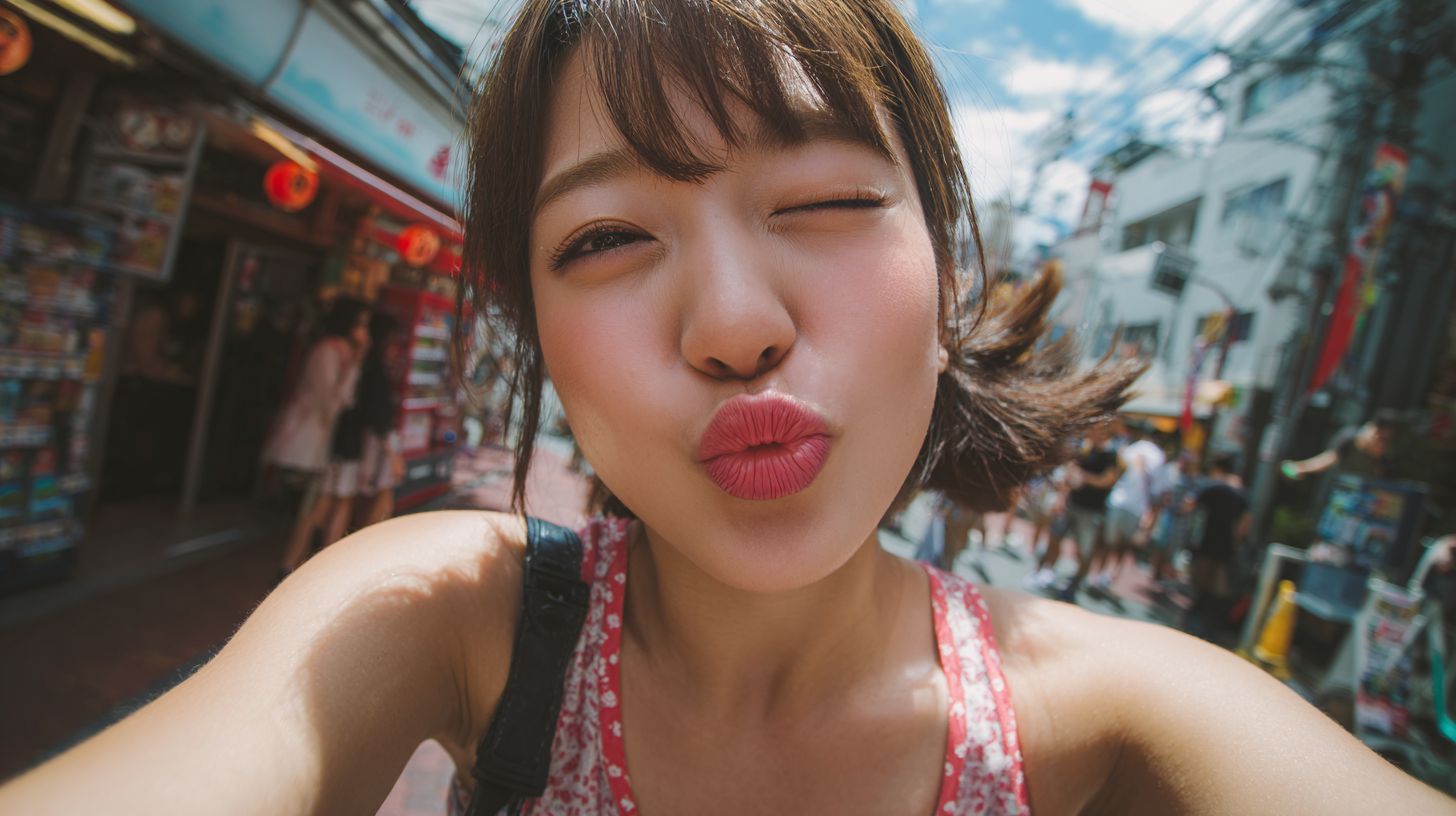 キス顔画像　広島県　東広島市　2026年08月24日　キス顔　画像