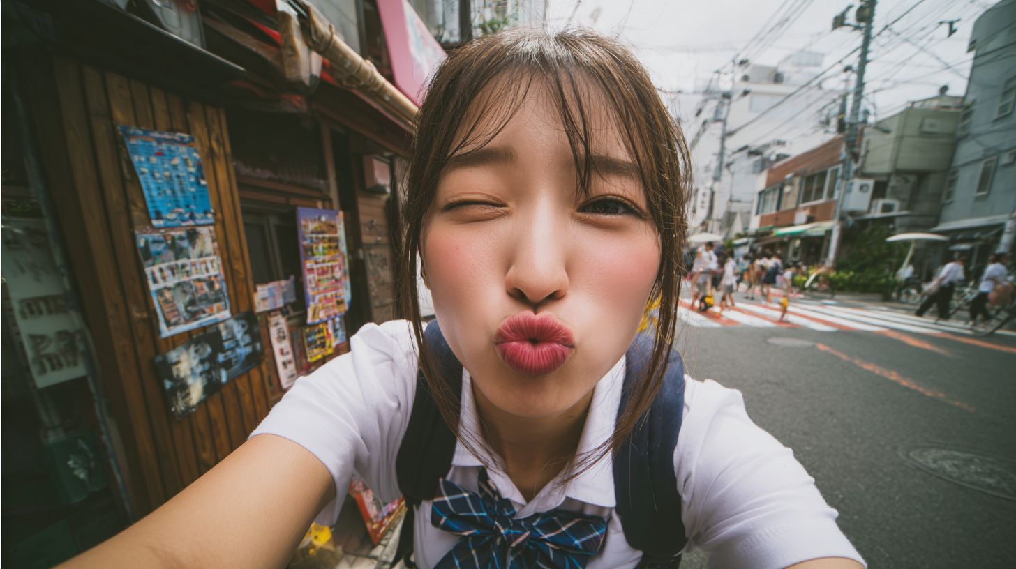 ディープキス画像　北海道　北見市　2026年09月03日　キス顔　画像