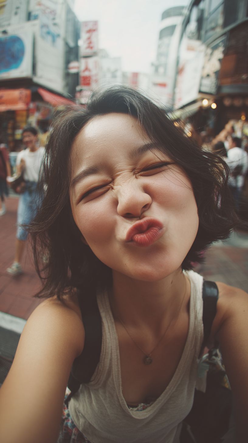 ディープキス画像　愛知県　愛西市　2026年09月18日　キス顔　画像