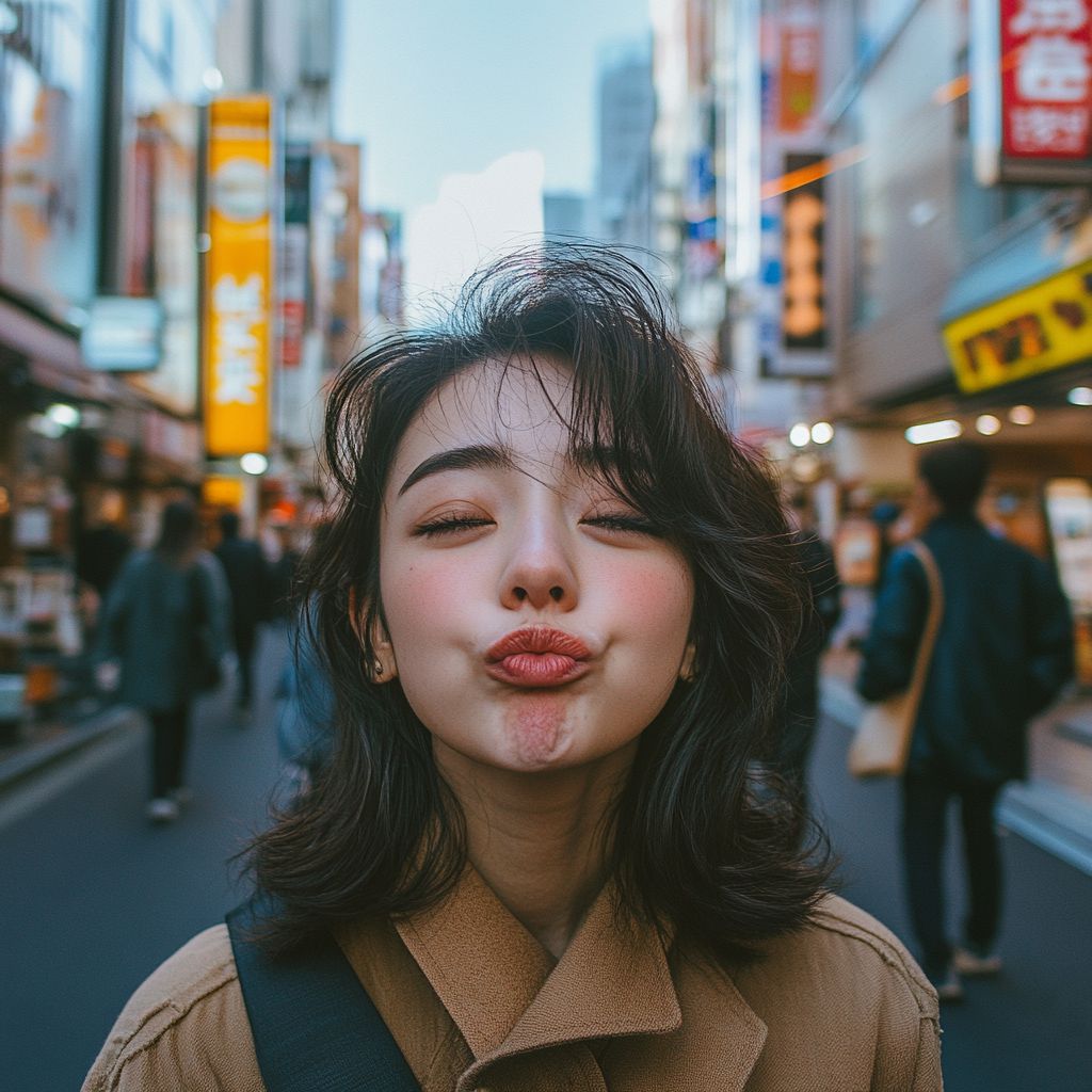 ディープキス画像　長崎県　諫早市　2025年04月02日　キス顔　画像