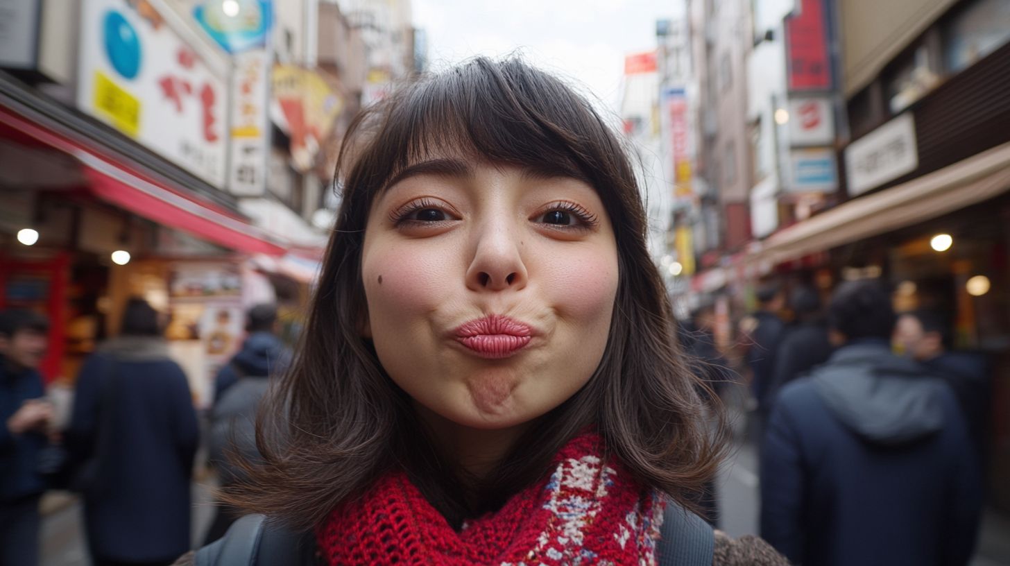 キス顔画像　東京都　江東区　2025年04月21日　キス顔　画像