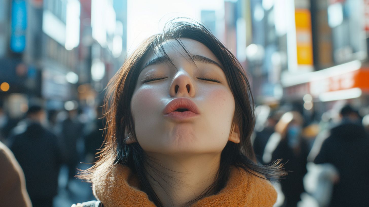 キス顔画像　群馬県　館林市　2025年04月27日　キス顔　画像