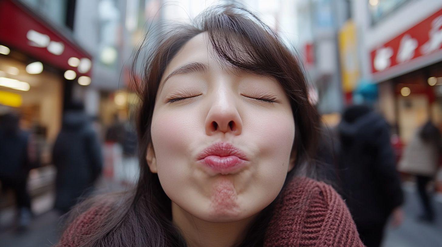 キス顔画像　東京都　福生市　2025年06月11日　キス顔　画像