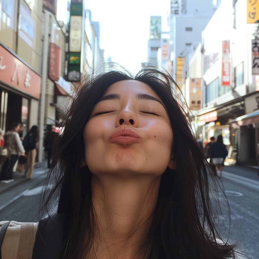 ディープキス画像　群馬県　桐生市　2025年10月14日　キス顔　画像
