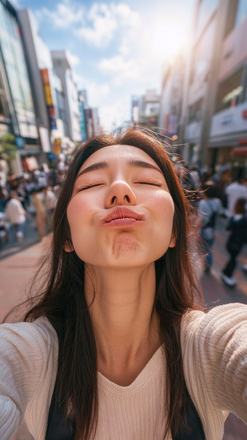 ディープキス画像　東京都　大田区　2025年10月17日　キス顔　画像
