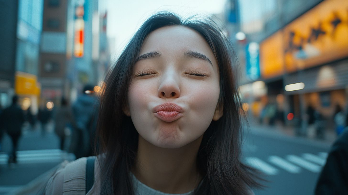 キス顔画像　愛媛県　新居浜市　2025年11月26日　キス顔　画像