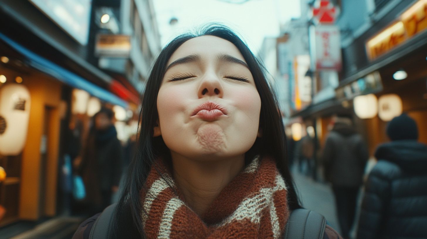 ディープキス画像　静岡県　静岡市　2025年12月10日　キス顔　画像
