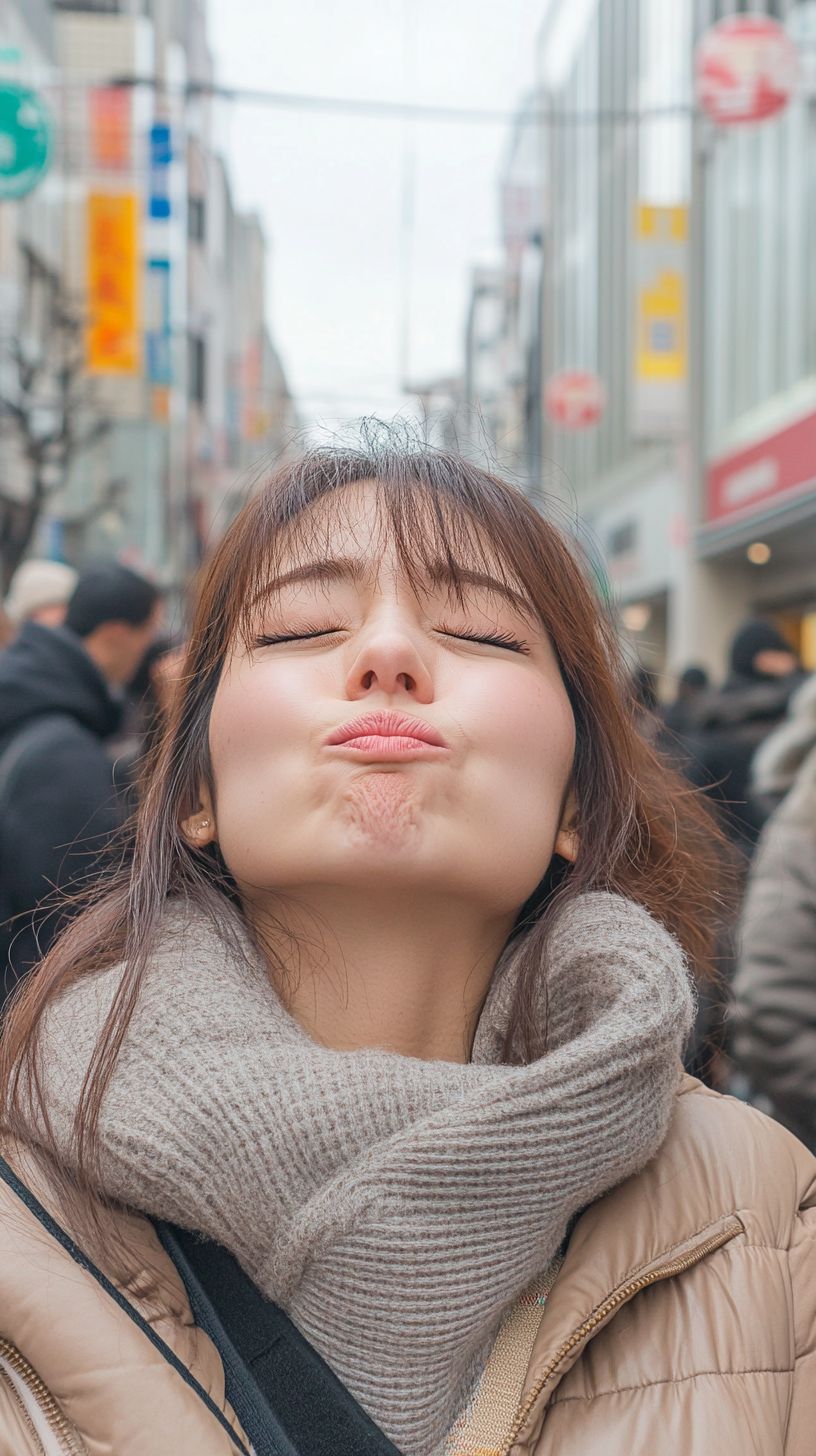 キス顔画像　鹿児島県　出水市　2026年02月07日　キス顔　画像