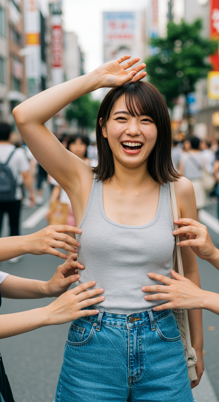 くすぐり　東京都　北区　2025年05月10日　素人女性くすぐり　くすぐられ　画像