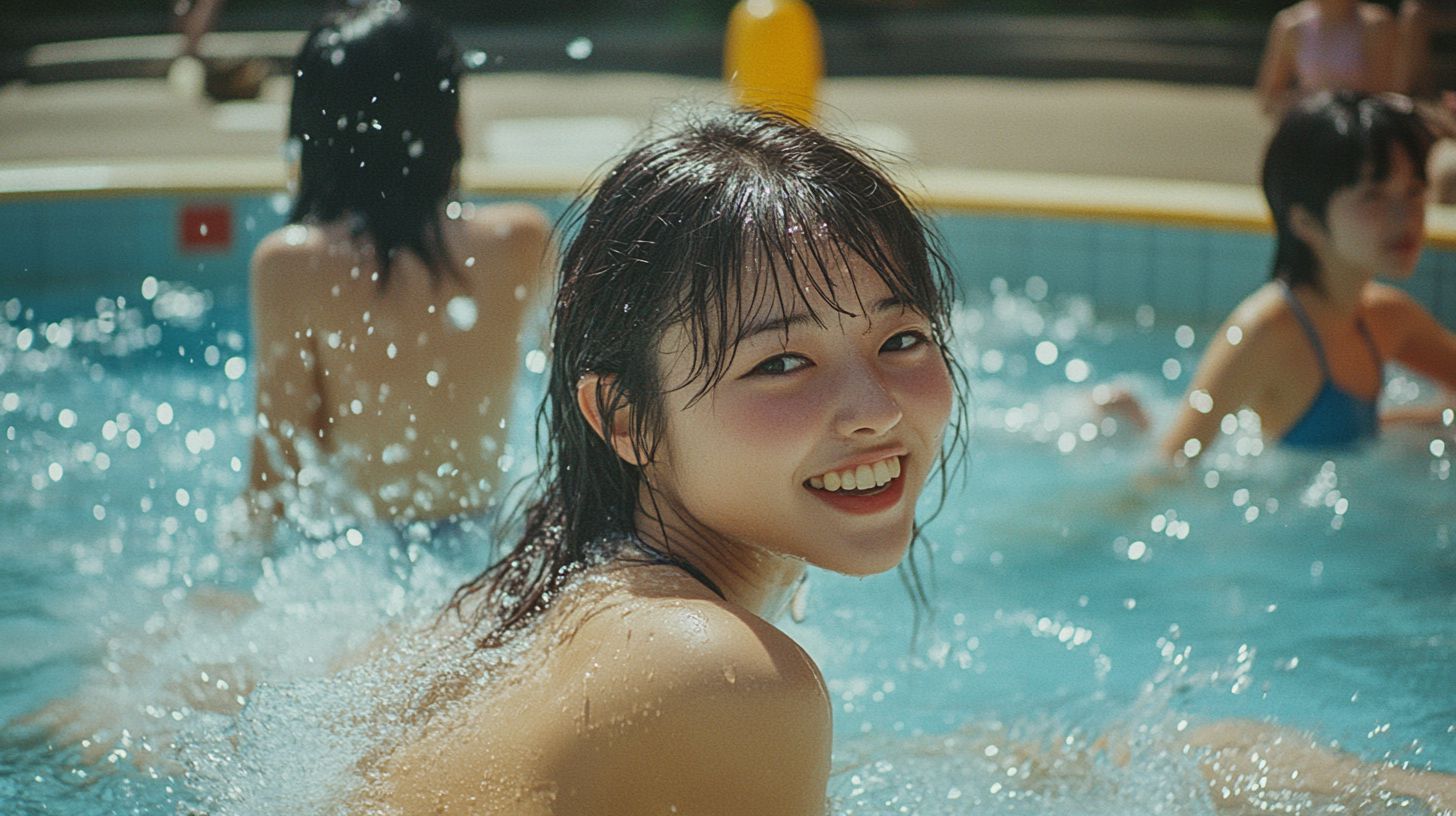 プール画像　愛知県　あま市　2024年12月13日　公共プール　画像