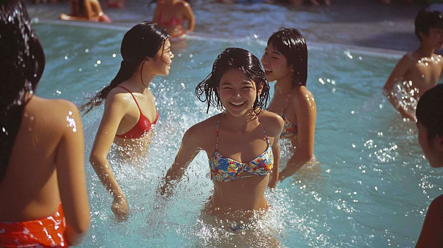 市営プール画像　愛知県　東海市　2025年05月16日　プール女子　画像