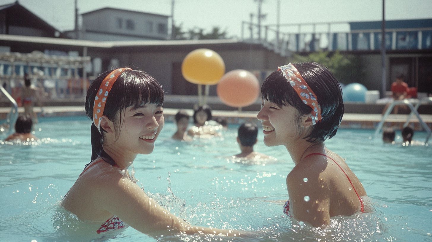 県営プール画像　千葉県　四街道市　2025年07月18日　市営プール　画像