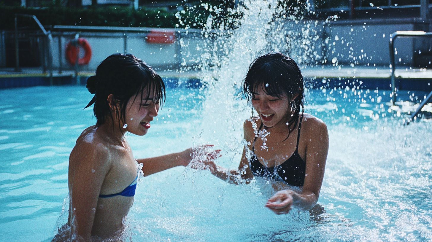 市営プール画像 埼玉県 羽生市 2025年09月18日 プール女子 画像