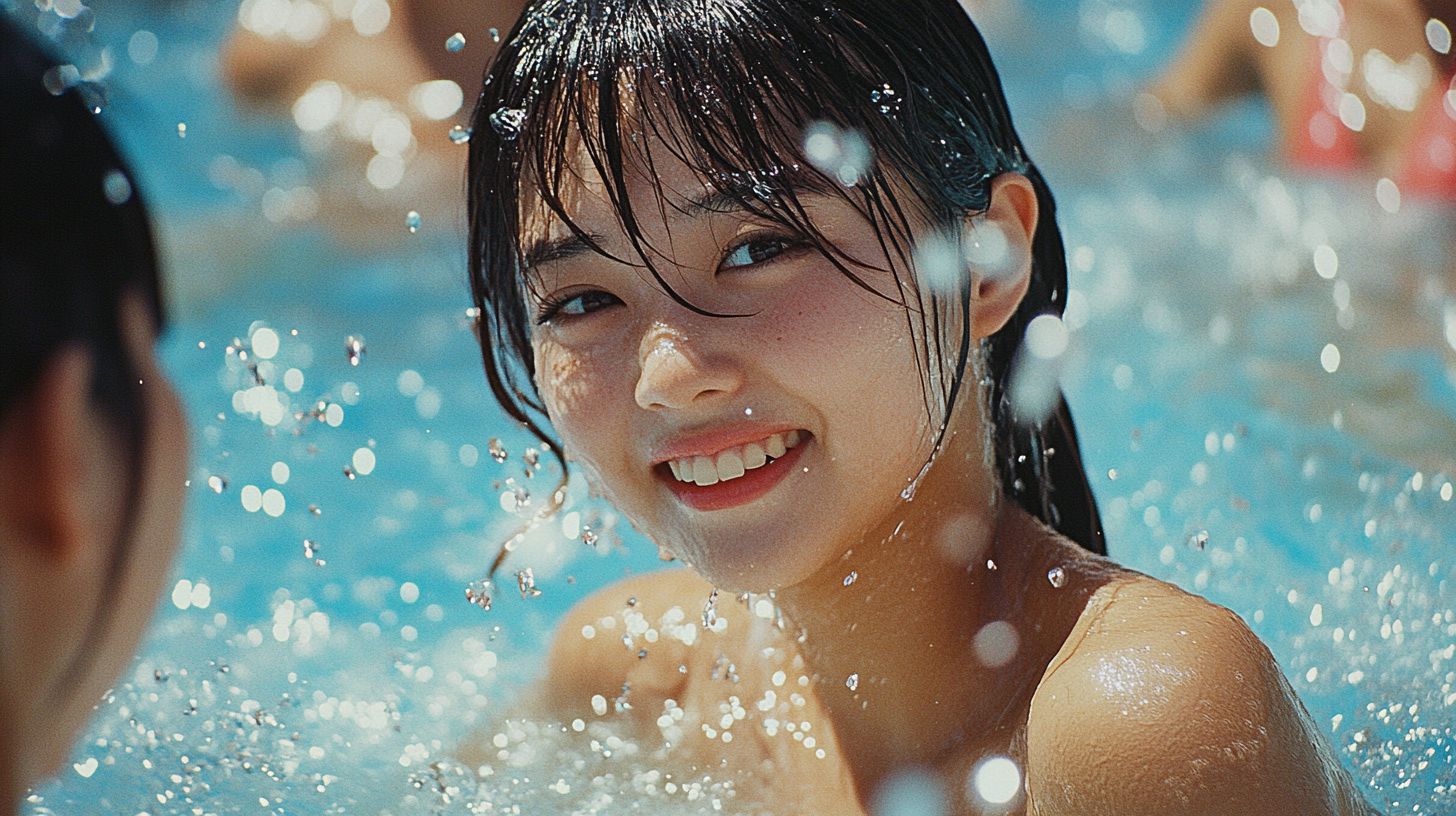 市営プール画像　北海道　室蘭市　2026年01月15日　プール女子　画像