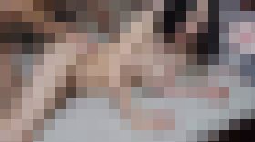 4310097 【個人】ショートヘアの勝気な美女、長期滞納中に捕まえて体を触り出した途端に支援者のパ.パを呼ぶが、返済する金は用意できず大量中出し　サンプル画像01