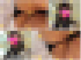 笑顔が凄く可愛らしいタヌキ顔さん女子は、黒い生Pを肉付きの良いヒップに密かに激しく食い込ませていました！　サンプル画像01