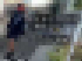 【5日間連続で逆さ撮り】美尻美人JK編　サンプル画像01