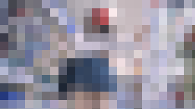 えちえちJK盗撮No.150#青チェ 自らパンツをずらしア〇ルを見せつけてくるド変態デカ尻JK！　サンプル画像01