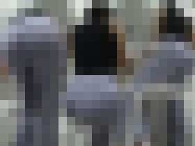 【着衣：フレアパンツ】くっそー旦那に大嫉妬！極上美人セレブ若奥様のまん丸馬鹿デカヒップがえげつない…　サンプル画像01