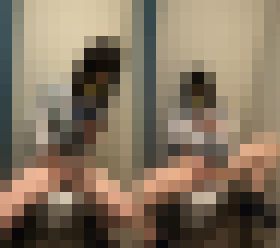 デパートのトイレでこっそりオナニーしちゃうJK? サンプル画像01