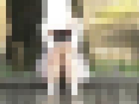 お座りお姉さん発見!!(FHD)大変です!!パンツが見えてますよ66 サンプル画像03