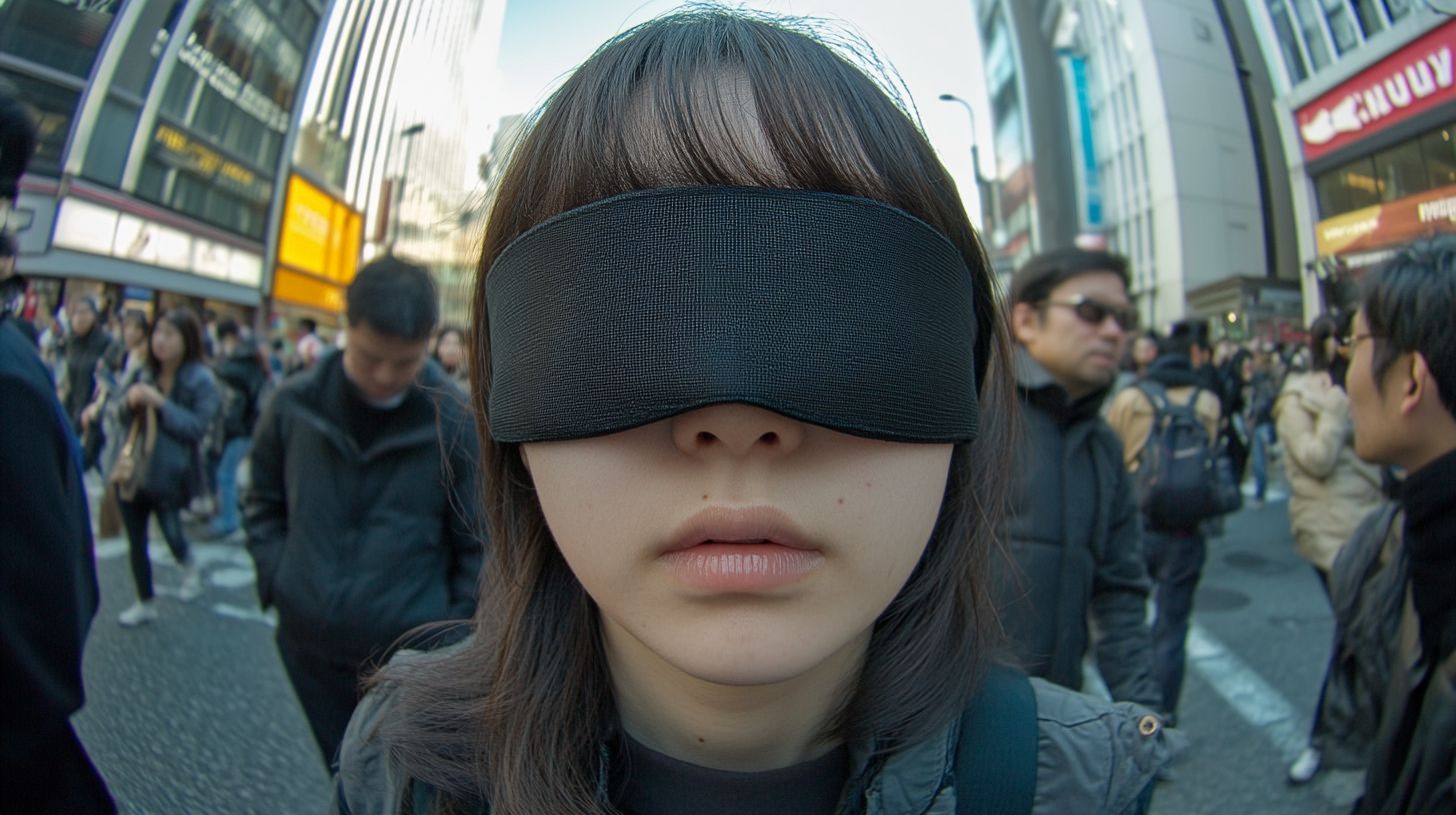 目隠し女子　神奈川県　綾瀬市　2025年04月23日　目隠し画像