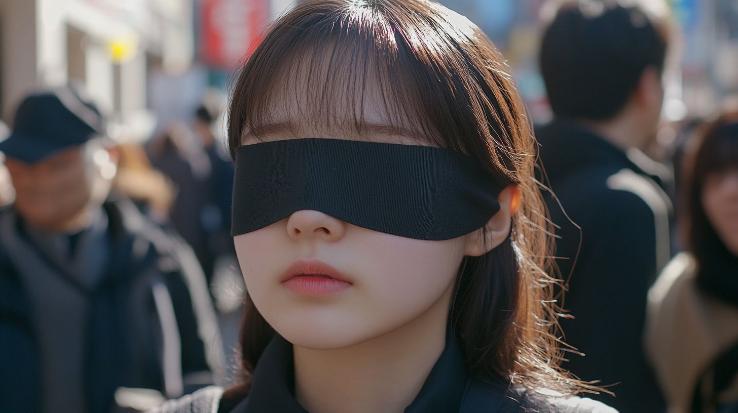 目隠し女子　京都府　宇治市　2026年02月11日　目隠し画像