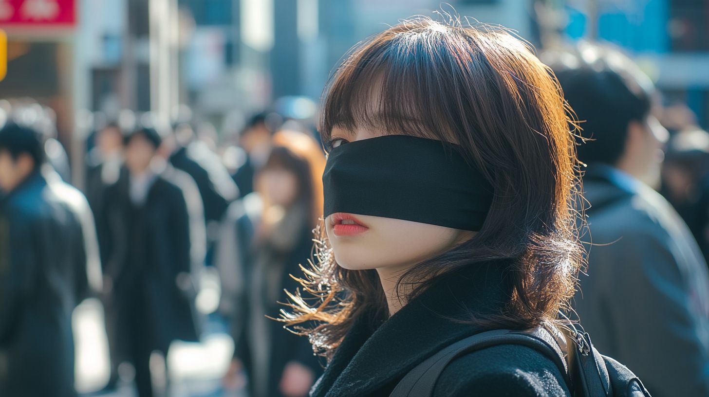 目隠し女子　千葉県　浦安市　2026年03月31日　目隠し画像