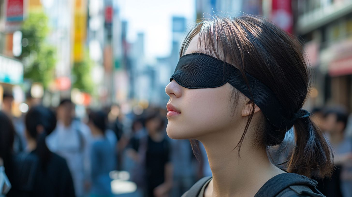 目隠し女子　福岡県　久留米市　2026年05月09日　目隠し画像