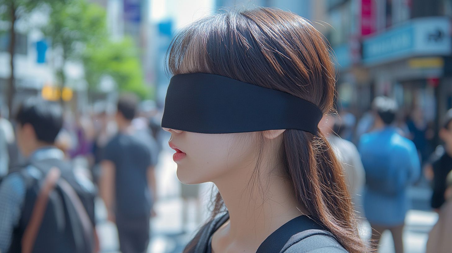 目隠し女子　宮城県　気仙沼市　2026年05月12日　目隠し画像