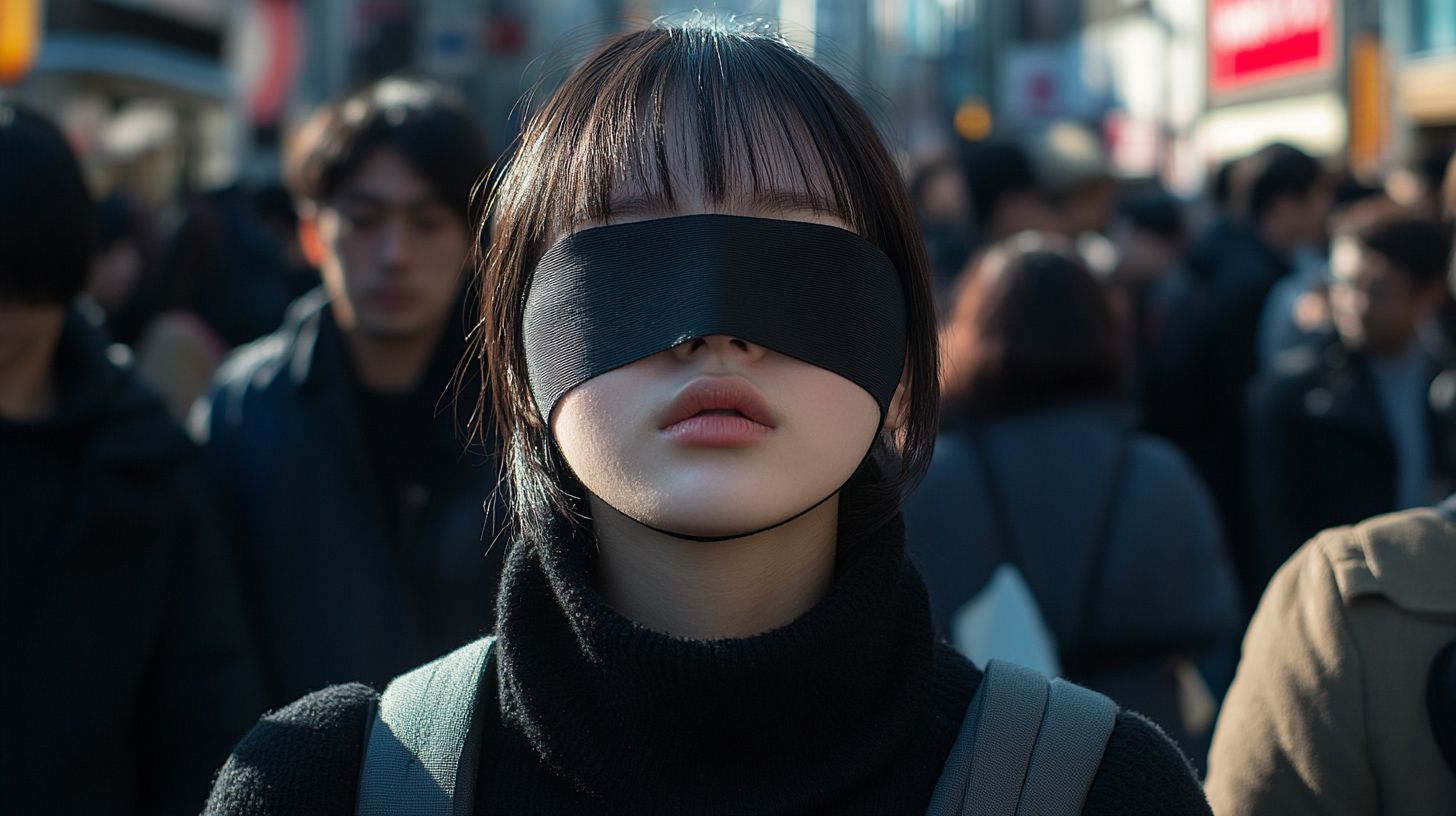 目隠し女子　滋賀県　東近江市　2026年05月15日　目隠し画像
