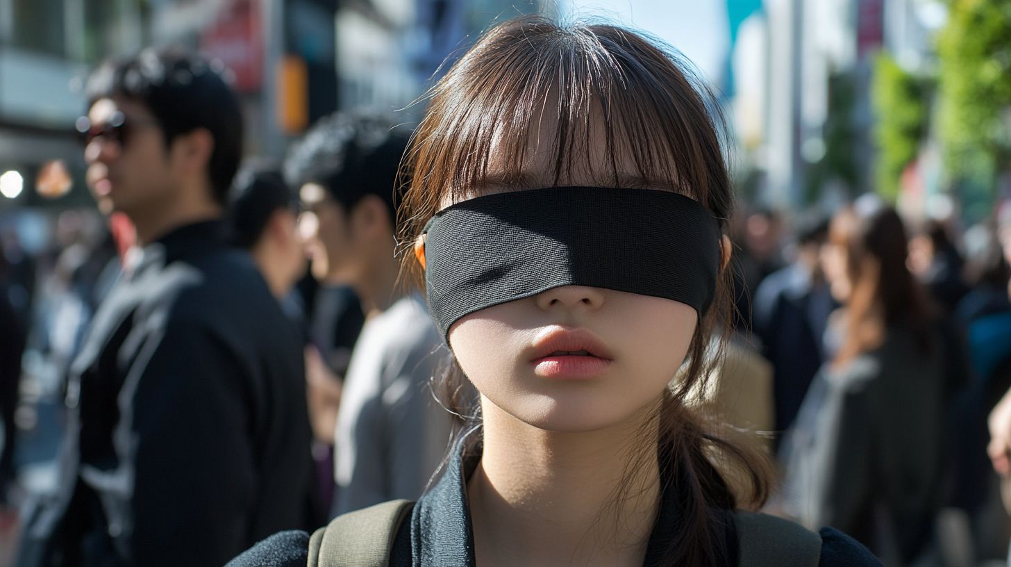 目隠し女子　大阪府　豊中市　2026年05月21日　目隠し画像