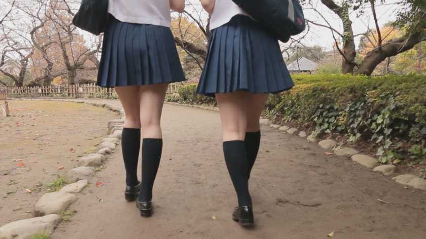 Wパイパン女子校生レズビアン みのりとゆかり2人だけの世界 小谷みのり 宮沢ゆかり サンプル画像12
