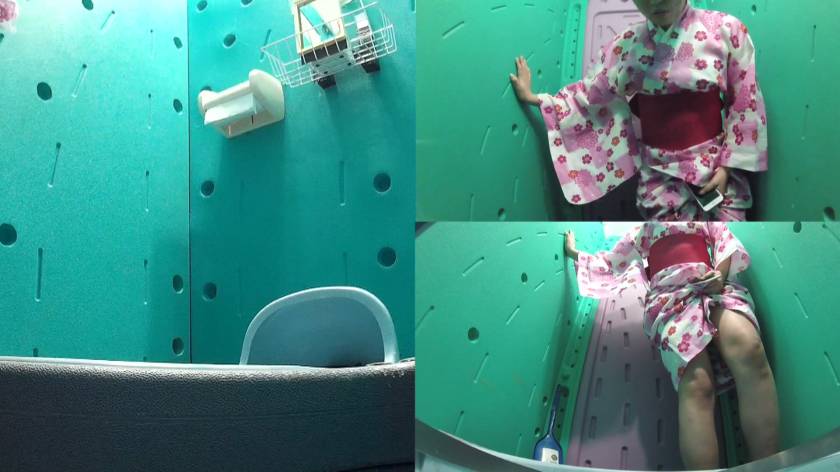 美少女厳選 花火大会仮設トイレハイビジョン高画質3カメ盗撮 サンプル画像14