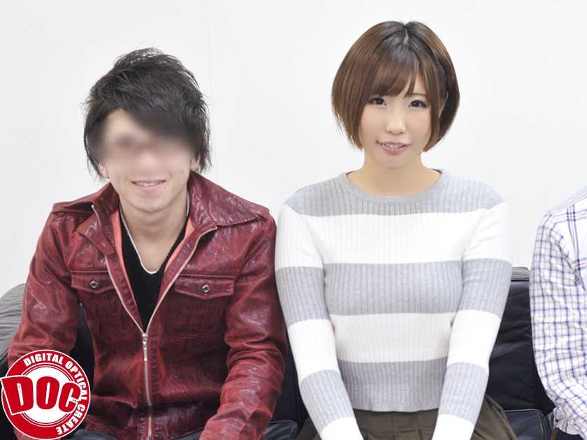 マジックミラーの向こうには愛するフィアンセ!未来の花嫁とその友達が結婚資金のためにエッチなゲームにチャレンジ!マリッジブルーな未来の花嫁はガチガチ友達チ○ポにフィアンセ忘れて大興奮!! サンプル画像1