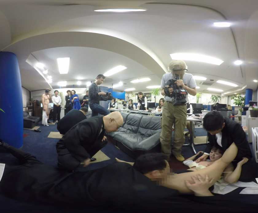 【VR】伝説の代々木忠がVRに降臨 ザ・面接150回記念作品現場潜入 神納花 　サンプル画像2