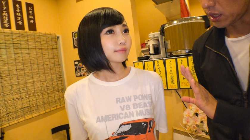 100%完全ガチ！噂の素人激カワ看板娘にアポなし取材⇒AV交渉！ target.37 地元民に愛される定食屋の学生バイト！閉店後の店内で無理やりハメハメ！ in 練馬 　サンプル画像2