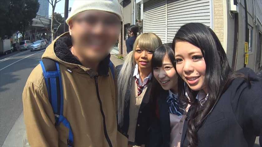 あなたの童貞喪失ビデオを私たちが撮影します！ 『どのJKおま○こで、筆下ろししたい？』(※ガチ童貞3名参加) 栄川乃亜 丸山れおな 桜咲姫莉 　サンプル画像4