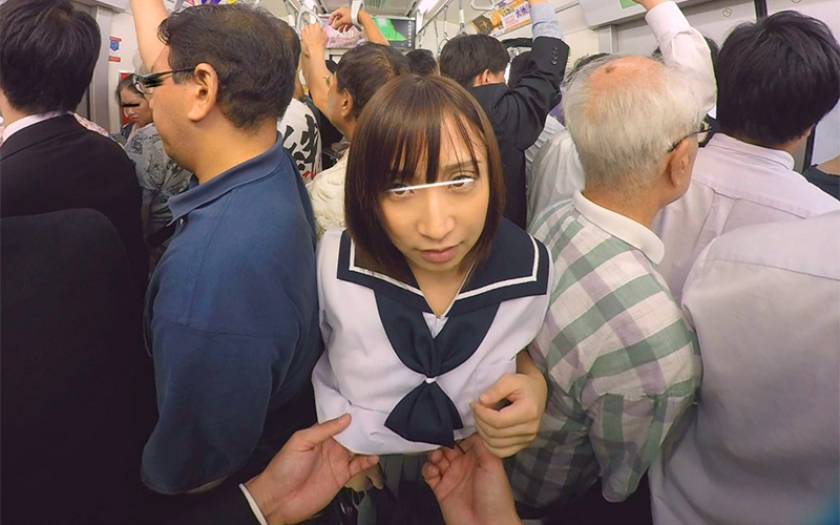 【VR】痴漢OK娘 VR 　サンプル画像7