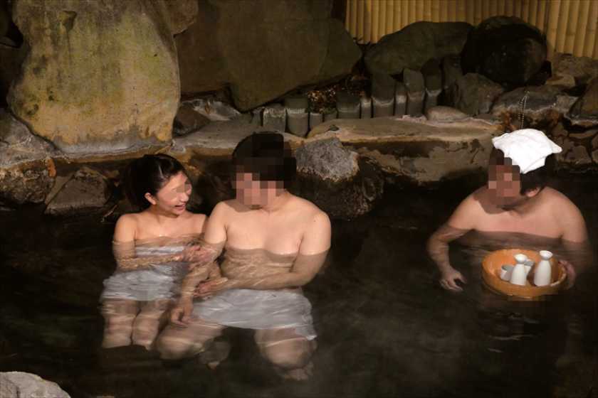 ウツ勃起!うちの巨乳妻を寝取ってください・・・NTR混浴温泉編 サンプル画像7