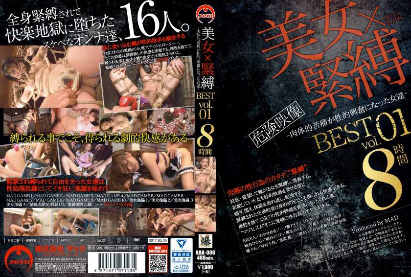 美女×緊縛 -肉体的苦痛が性的興奮になった女達- BEST vol.01 パッケージ画像