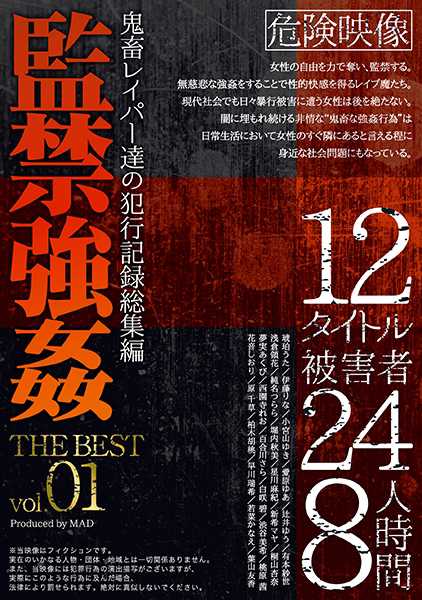 監禁強姦 THE BEST 鬼畜レイパー達の犯行記録総集編 vol.01 サンプル画像
